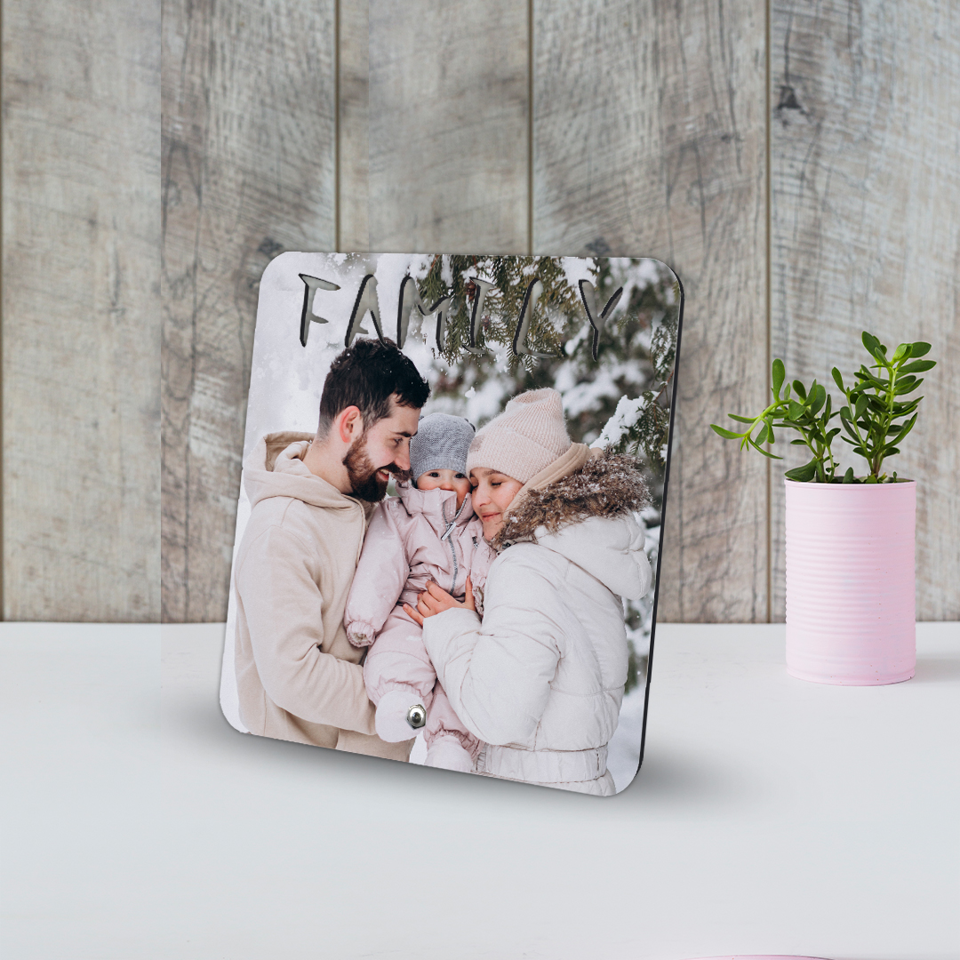 MDF photo frame BT-09 15x15x0.5cm